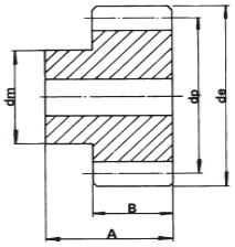 Metric MOD 2 Stainless Steel Spur Gears