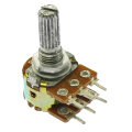 Low cost 16mm stereo potentiometers